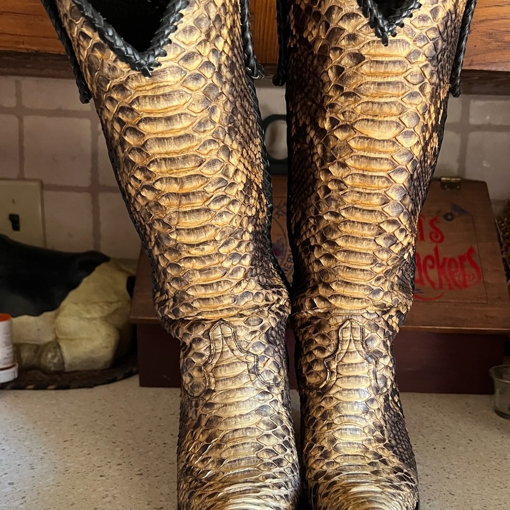 Old Gringo python Boots